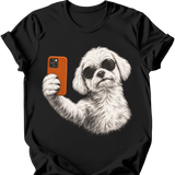 Maltese - Selfie Dog T-Shirt