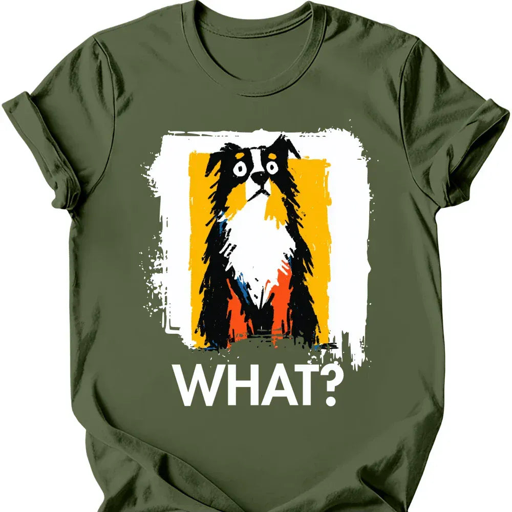 Miniature American Shepherd what tee military green