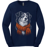 Miniature American Shepherd - Winter Dog Long Sleeve