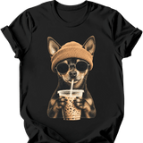 Miniature Pinscher - Hipster Dog T-Shirt
