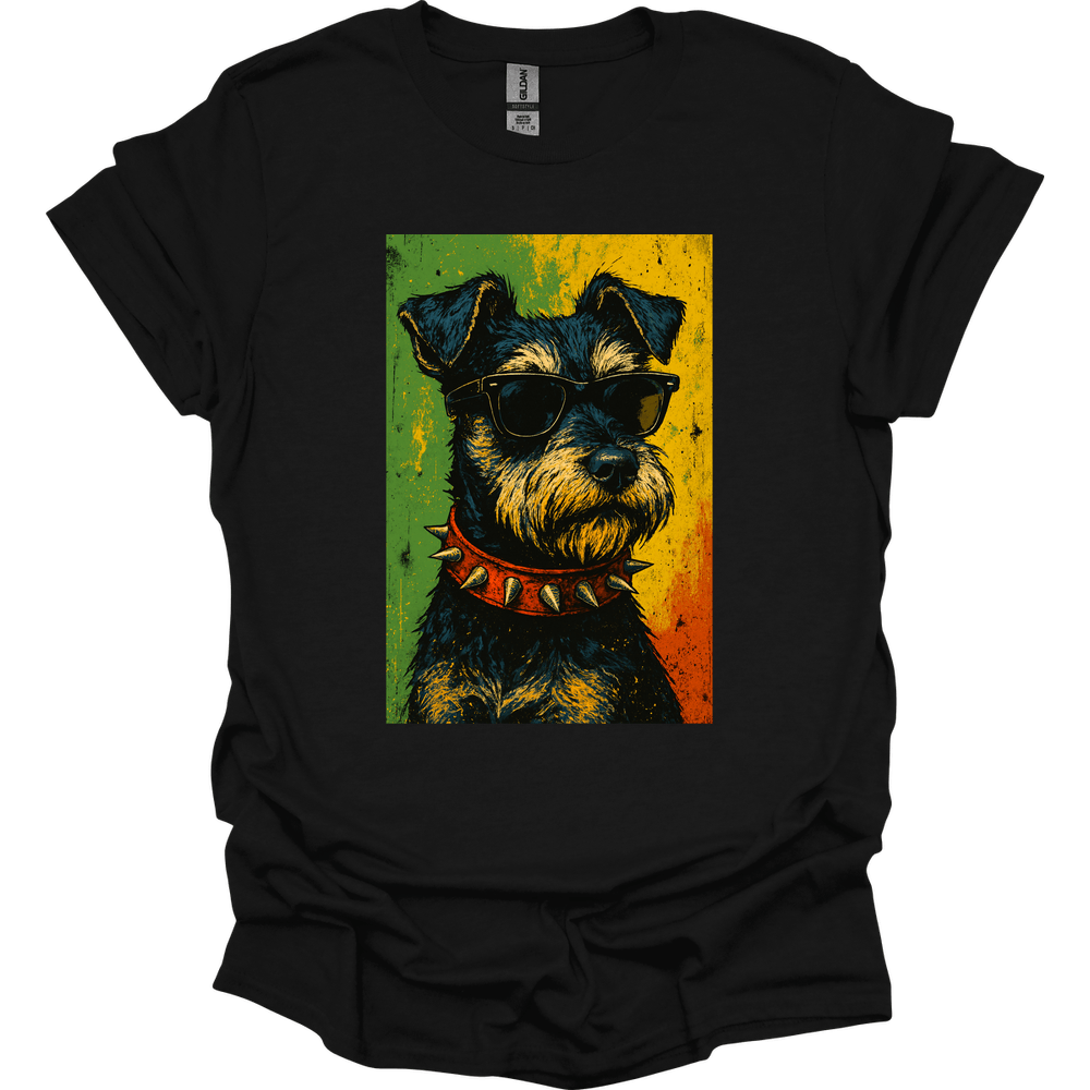 Miniature Schnauzer - Punk Dog T-Shirt
