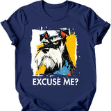 Miniature Schnauzer - Excuse Me Dog T-Shirt