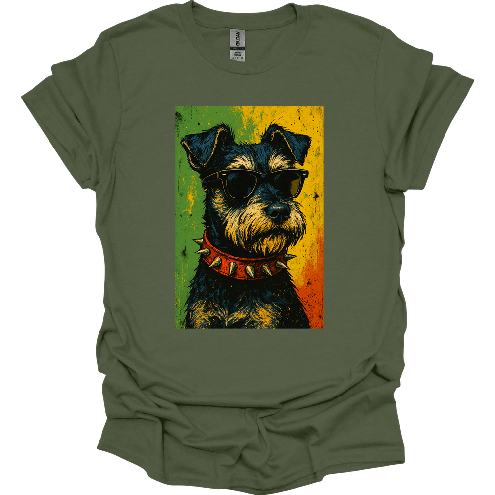 Miniature Schnauzer - Punk Dog T-Shirt