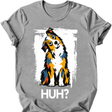 Miniature American Shepherd - Huh Dog T-Shirt