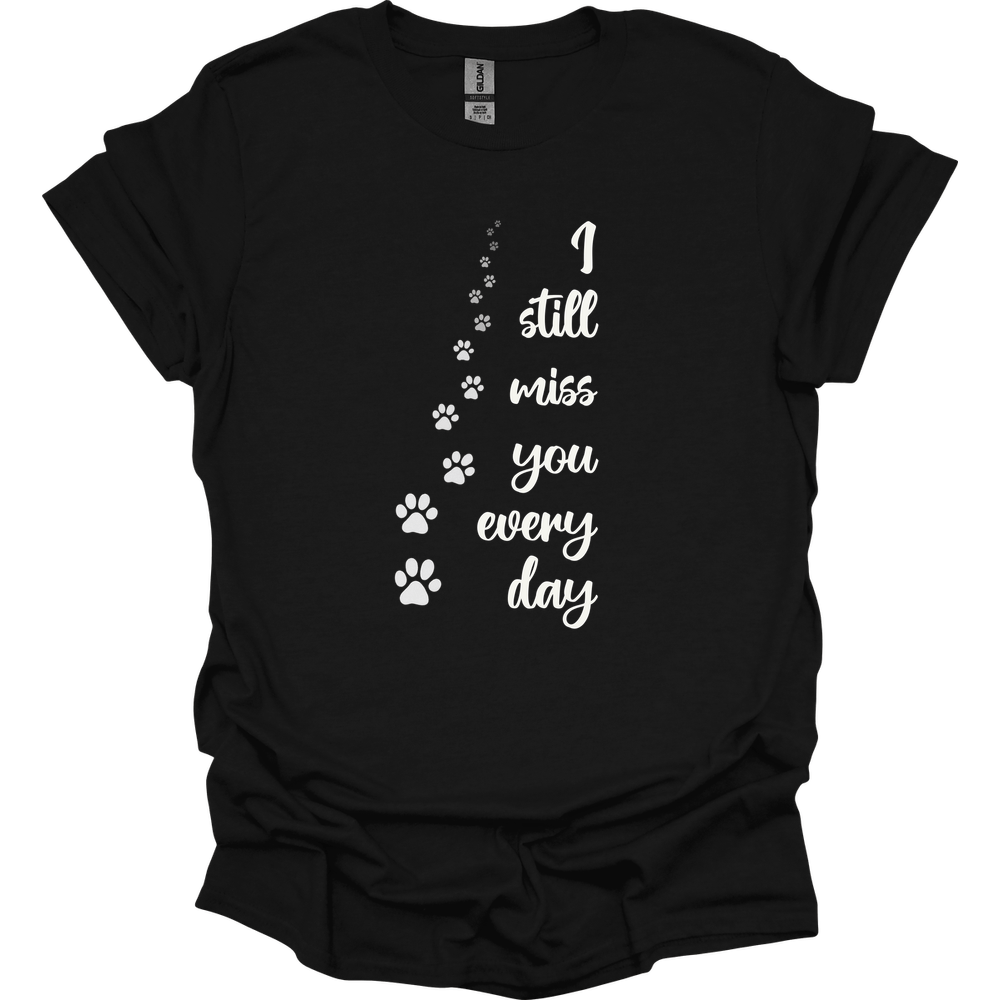 I Still Miss You T-Shirt - Black - black-1746433642828