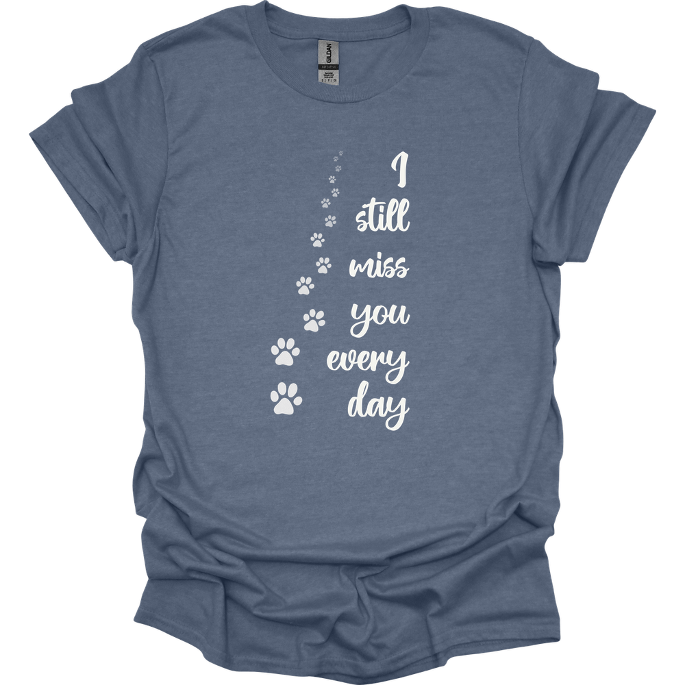 I Still Miss You T-Shirt - Heather Indigo - heather indigo-1746433683326
