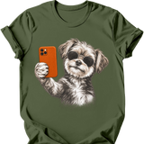 Morkie - Selfie Dog T-Shirt