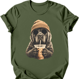 Newfoundland - Hipster Dog T-Shirt