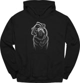 Newfoundland - Tilted Dog Hoodie
