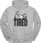 Old English Sheepdog - Tired Dog Hoodie