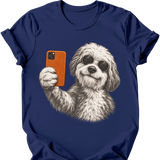 Old English Sheepdog - Selfie Dog T-Shirt