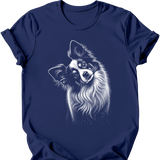 Papillon - Tilted Dog T-Shirt