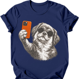 Pekingese - Selfie Dog T-Shirt
