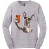 Peruvian - Selfie Dog Long Sleeve