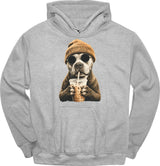 Pitbull - Hipster Dog Hoodie