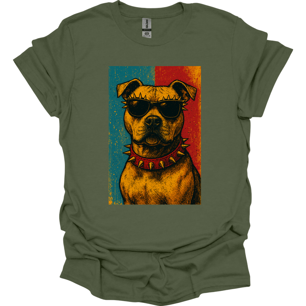 Pitbull - Punk Dog T-Shirt
