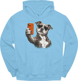 Pitbull - Selfie Dog Hoodie