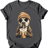 Pitbull - Hipster Dog T-Shirt