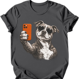 Pitbull - Selfie Dog T-Shirt