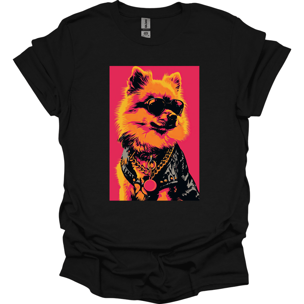 Pomeranian - Punk Dog T-Shirt