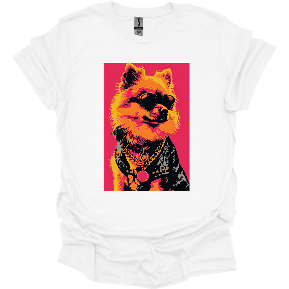 Pomeranian - Punk Dog T-Shirt