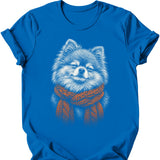 Pomeranian - Winter Dog T-Shirt