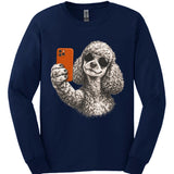 Poodle - Selfie Dog Long Sleeve