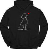 Poodle - Sketch Dog Hoodie