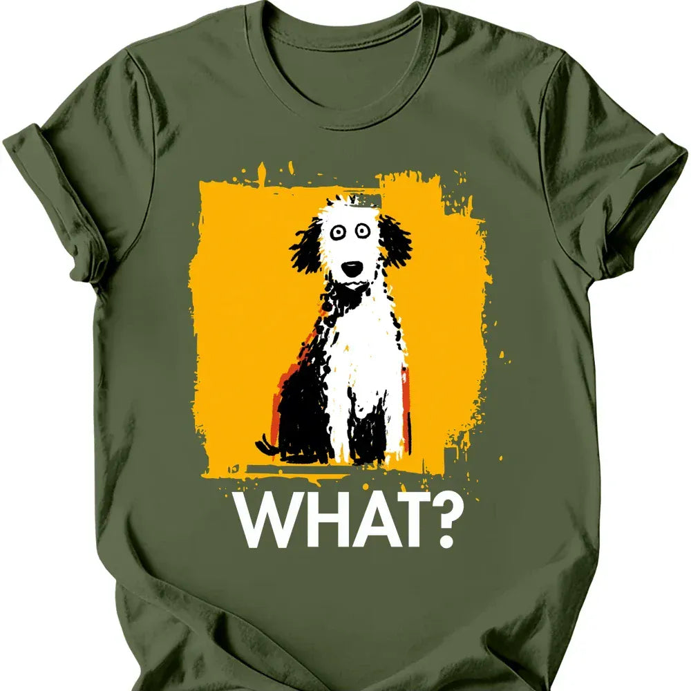 Poodle what tee military green