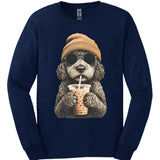 Portuguese Water Dog - Hipster Dog Long Sleeve