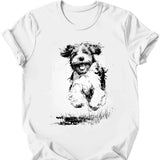 Portuguese Water Dog - Running Dog T-Shirt