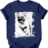 Pug - Running Dog T-Shirt