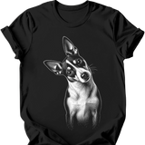 Rat Terrier - Tilted Dog T-Shirt