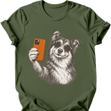 Rough Collie - Selfie Dog T-Shirt