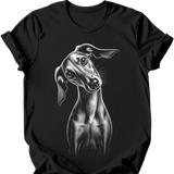Saluki - Tilted Dog T-Shirt