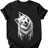 Samoyed - Tilted Dog T-Shirt