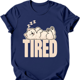 Samoyed - Tired Dog T-Shirt