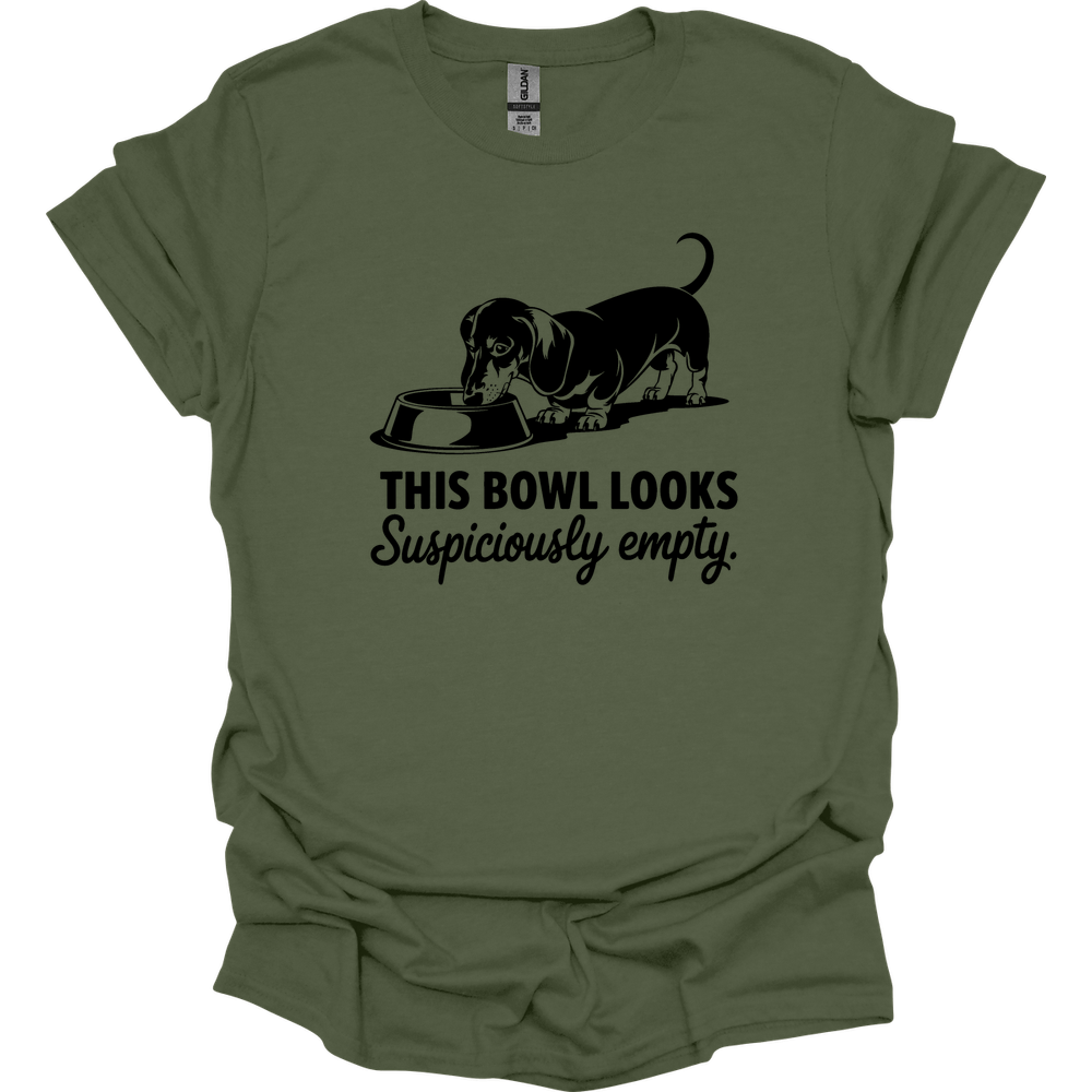 sassy dachshund 37 shirt military green