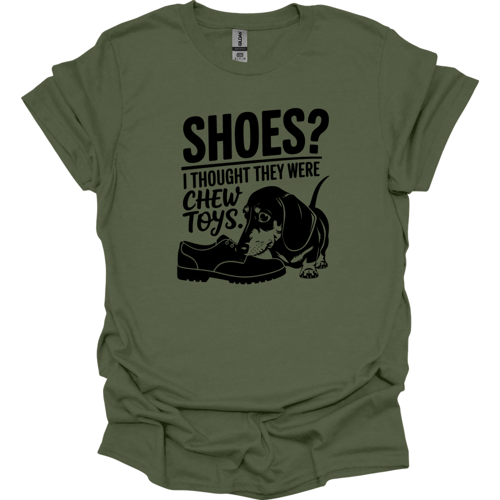 sassy dachshund 51 shirt military green