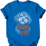 Schnoodle - Winter Dog T-Shirt