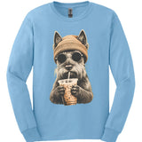 Scottish Terrier - Hipster Dog Long Sleeve