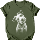 Sealyham Terrier - Tilted Dog T-Shirt