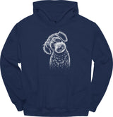 Sheepadoodle - Tilted Dog Hoodie
