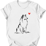 Shetland Sheepdog - Sketch Dog T-Shirt