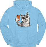 Shiba Inu - Selfie Dog Hoodie