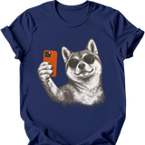 Shiba Inu - Selfie Dog T-Shirt