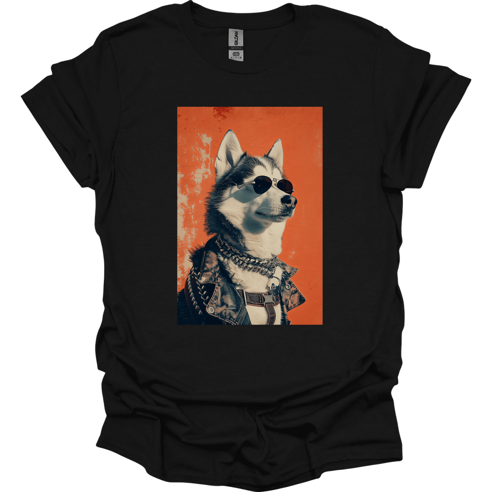 Siberian Husky - Punk Dog T-Shirt
