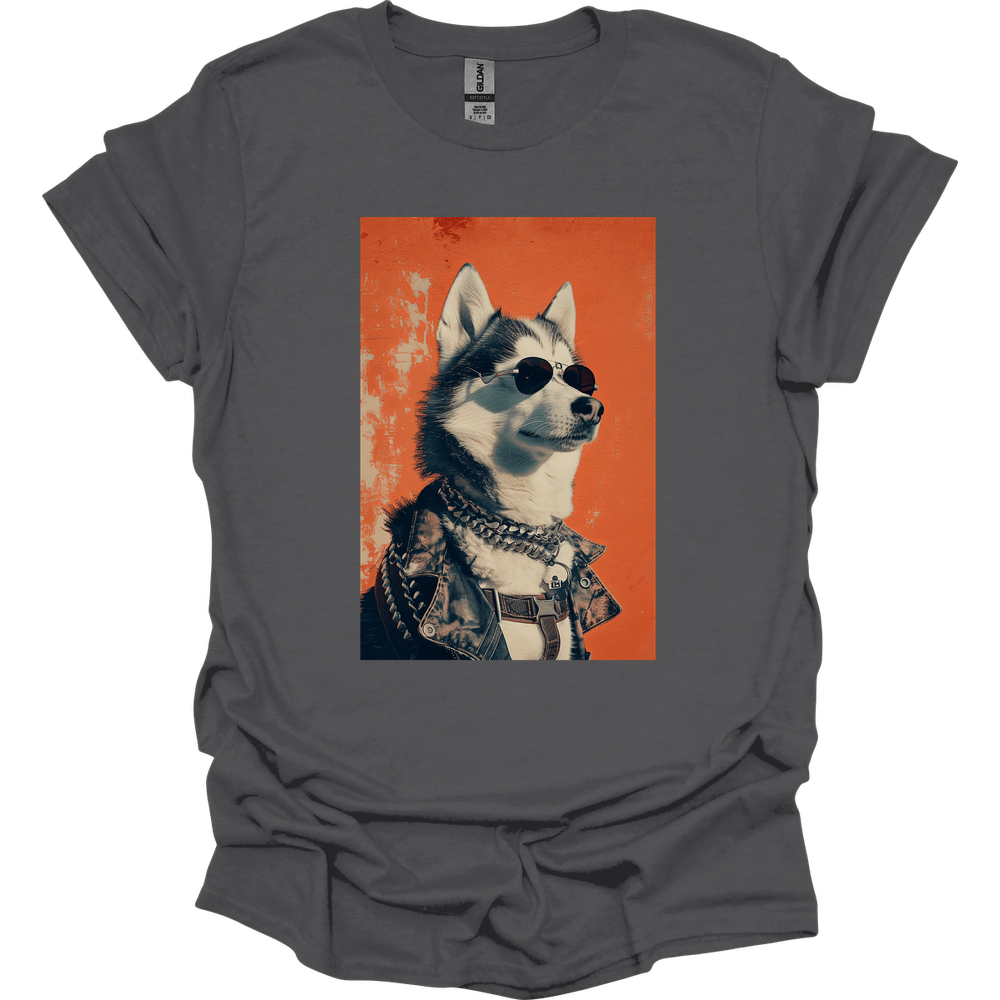 Siberian Husky - Punk Dog T-Shirt