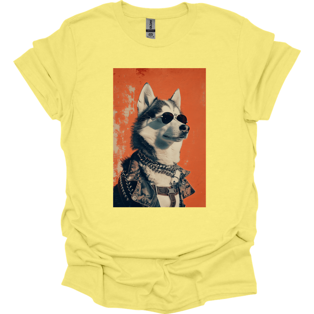 Siberian Husky - Punk Dog T-Shirt