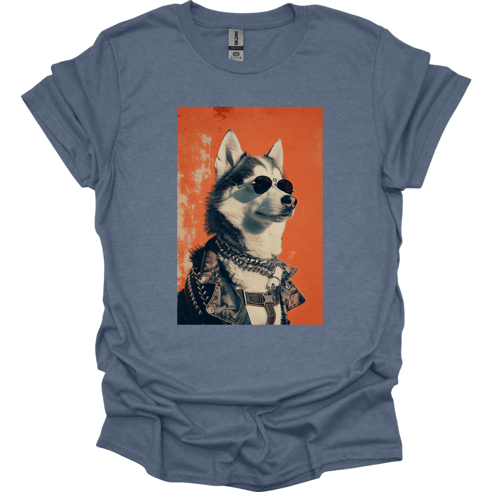 Siberian Husky - Punk Dog T-Shirt